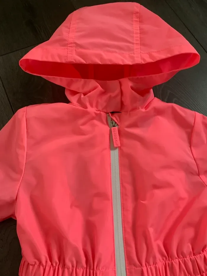 Veste rose jacadi avec gilet amovible 3 ans - photo numéro 3