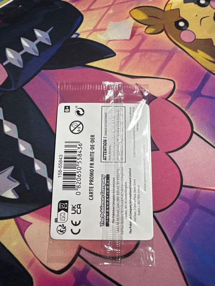 Carte Pokémon faille paradoxe stamp - photo numéro 2