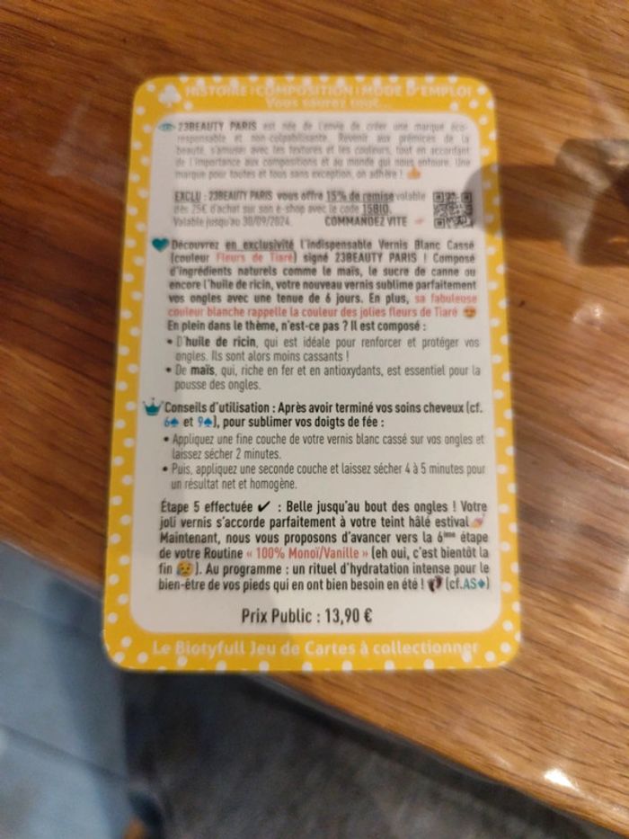 Vernis vegan blanc cassé - photo numéro 3