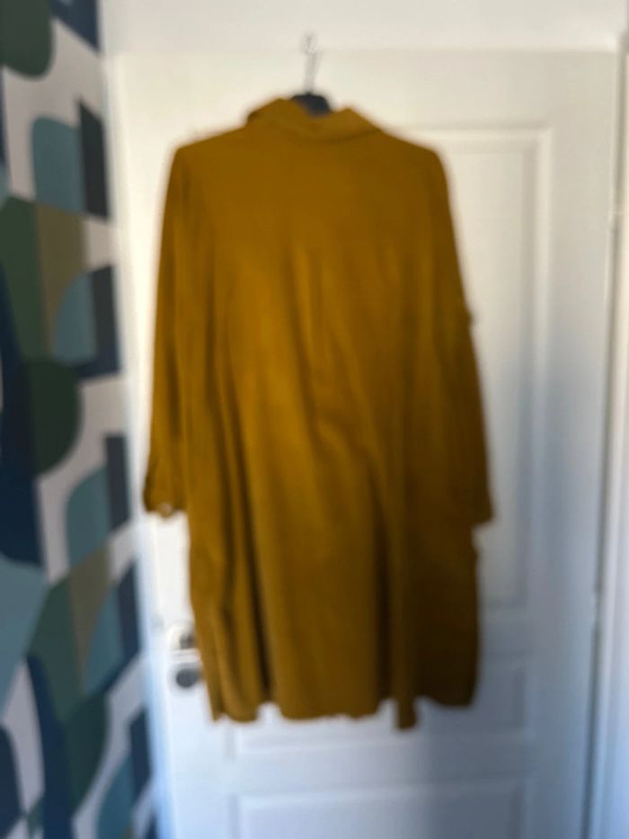 Robe chemise moutarde 44/46 - photo numéro 5