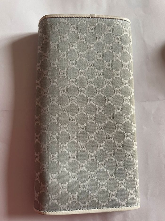 Portefeuille Céline gris clair - photo numéro 2