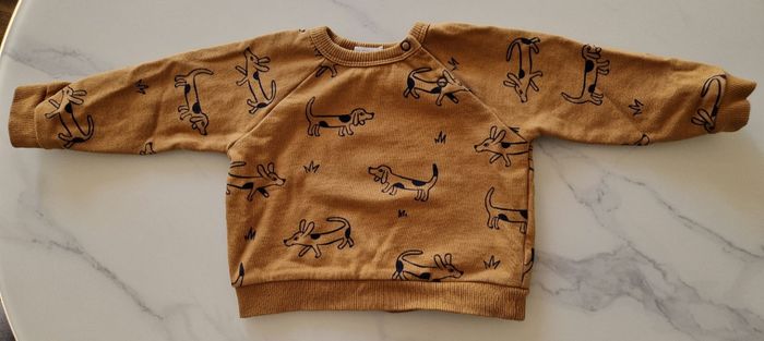 Pull marron Bout'Chou 12 mois