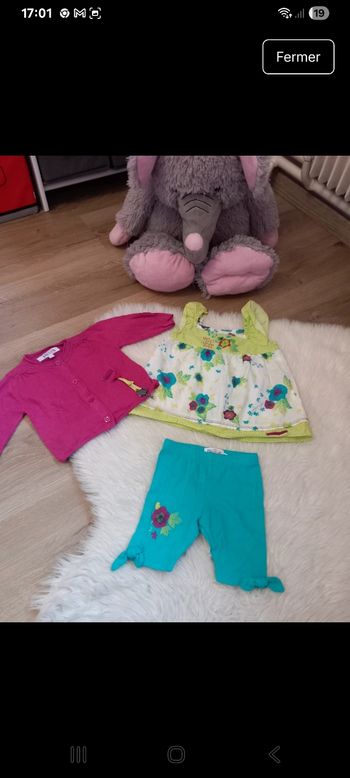 Ensemble 3 pièces 3 mois (été)