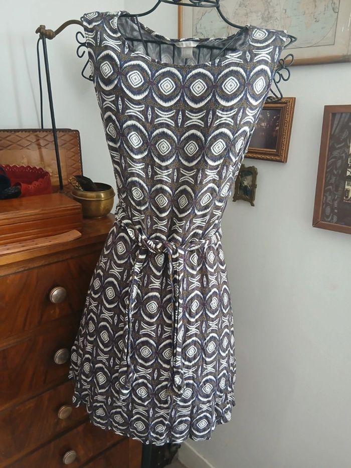 Robe courté d'été dos nu Ethnique Chic - photo numéro 7