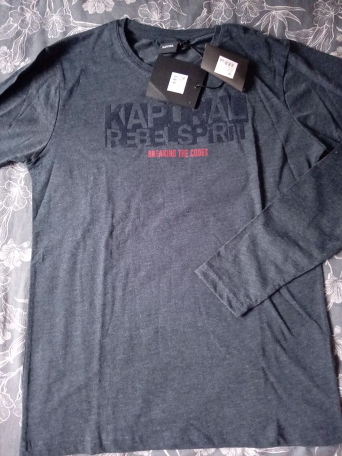 Tee-shirt longue manche 14 ans Kaporal