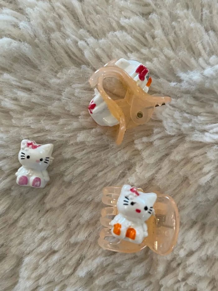 Lot 10 pièces barrettes et collier - photo numéro 4