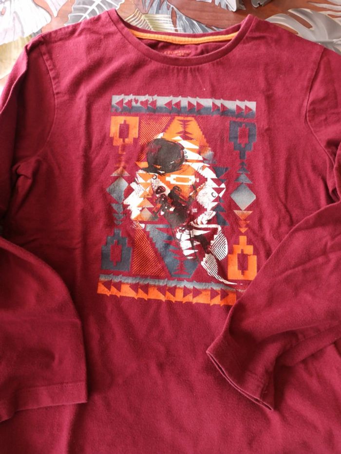 Lot de 3 : 2t shirt et un pull leger - photo numéro 5