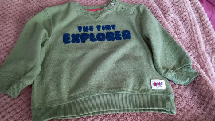 Lot de 2 sweats 18 mois - photo numéro 2