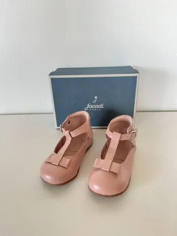 Chaussures ballerines roses Jacadi