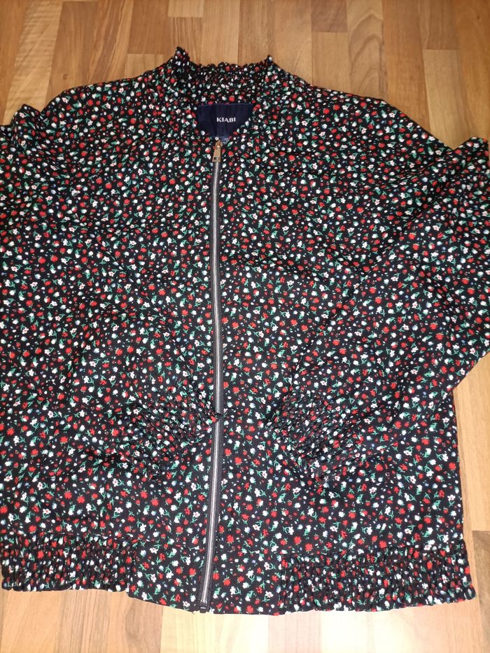 Magnifique blazer 12 ans neuf noir rouge blanc Kiabi - photo numéro 6