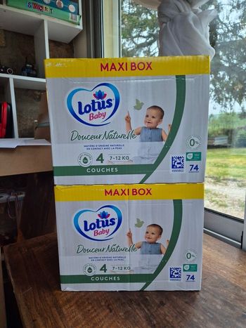 Couche taille 4 Lotus Baby taille 4 : 148 Couches