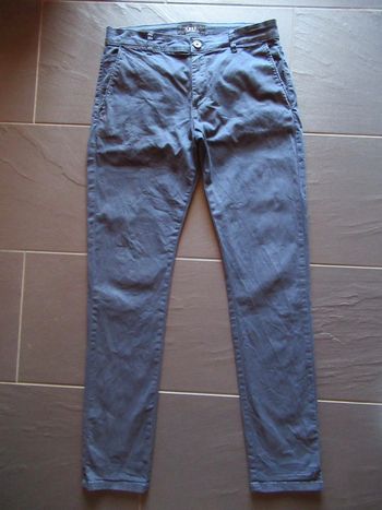 Pantalon chino homme bleu marine 38 / M Smog très bon état