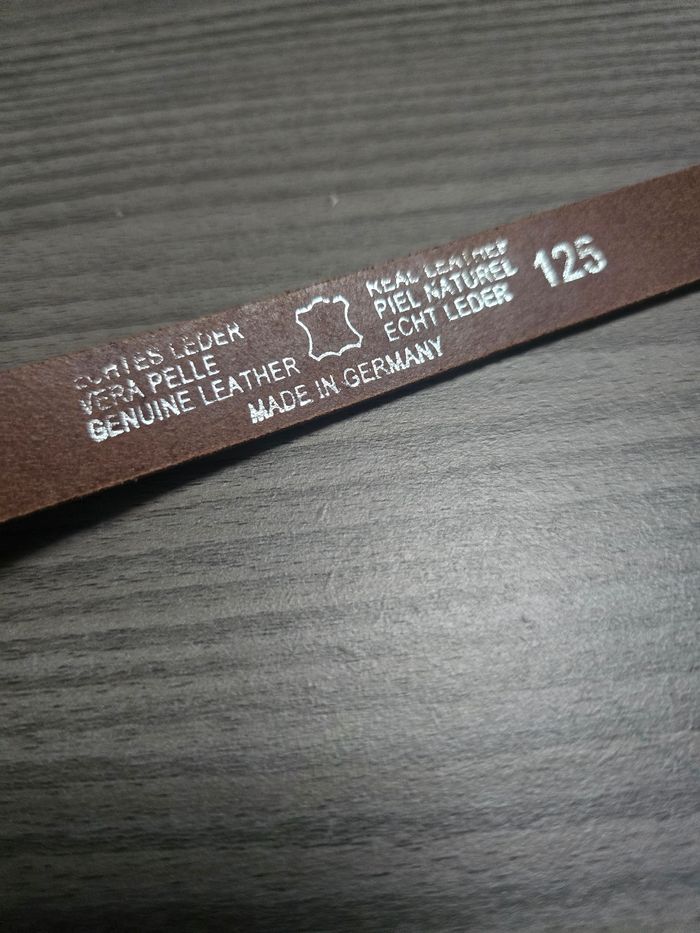 Ceinture cognac 125 - photo numéro 3