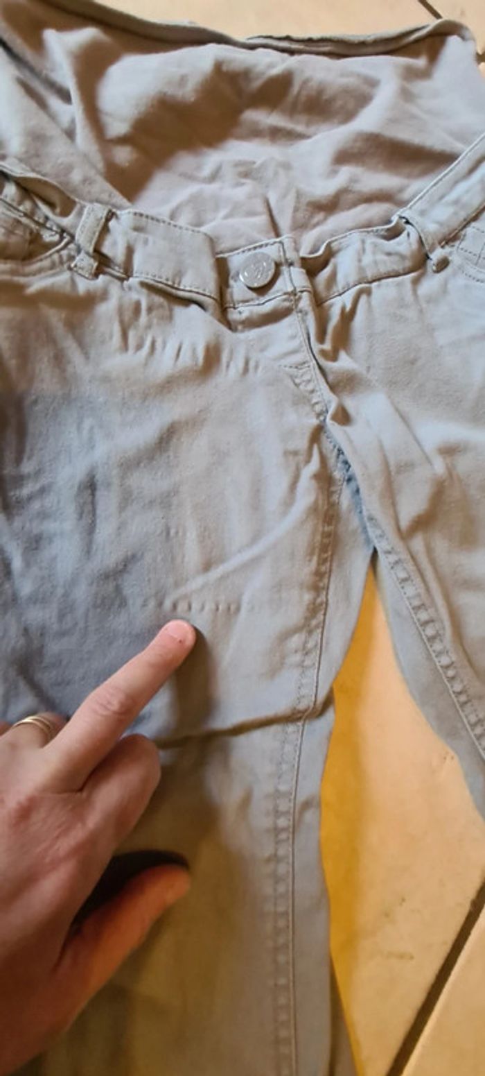 Pantacourt grossesse maternité gris 36 - photo numéro 2