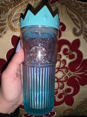 Mug gourde en verre inspiration Starbucks 
