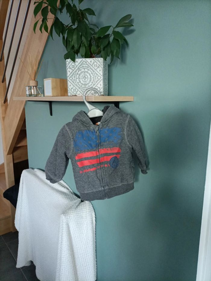 Veste chaude garçon 12 mois - photo numéro 2