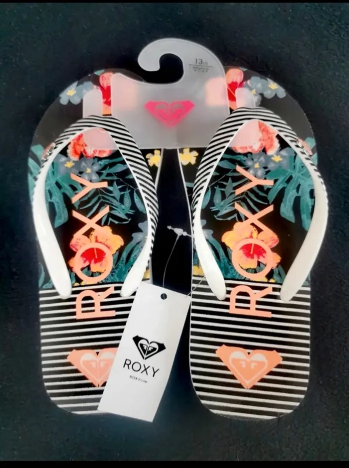 Tong Roxy motif fleurs neuve 30