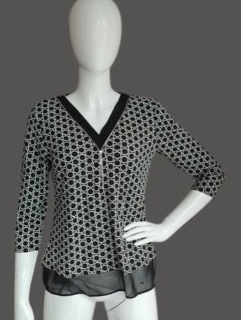 Tunique à motifs valeur 59.90€ (lire mesures avant achat ! )