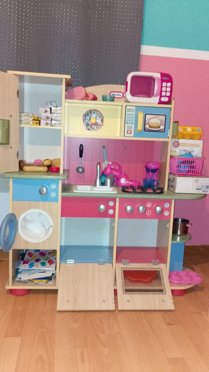 Grande cuisine en bois Little Tikes - photo numéro 3