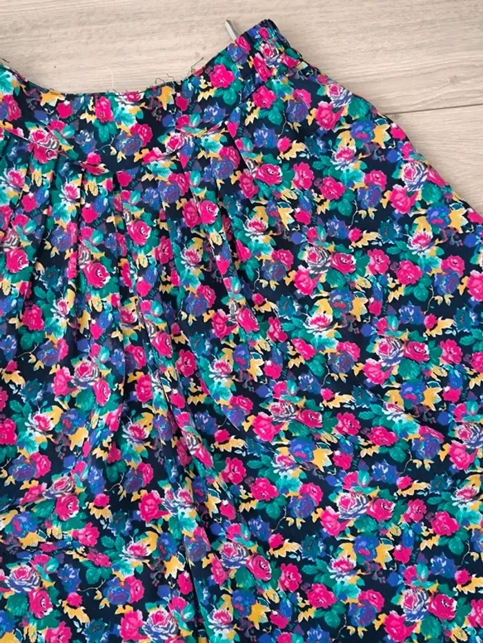 Jupe culotte légère vintage taille 40 - photo numéro 3