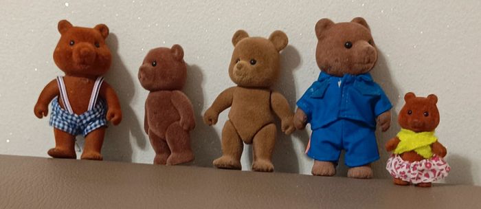 Famille ours brun marron - photo numéro 2