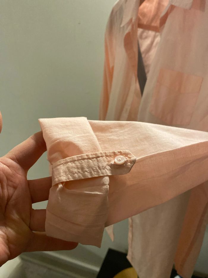 Chemise couleur pêche - photo numéro 2
