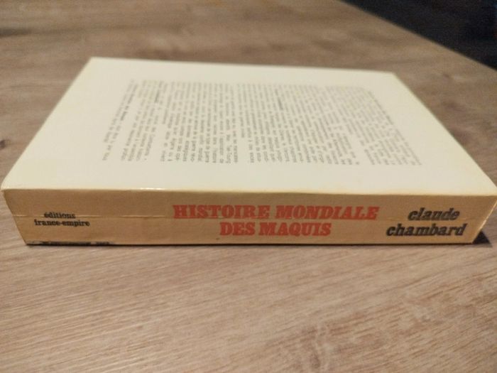 Livre histoire mondiale des maquis - photo numéro 3
