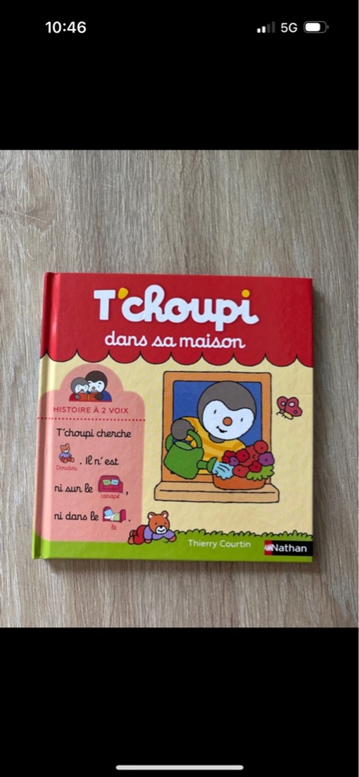 Livre tchoupi