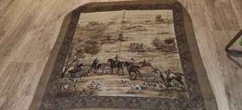 Châle foulard vintage Primptemps 