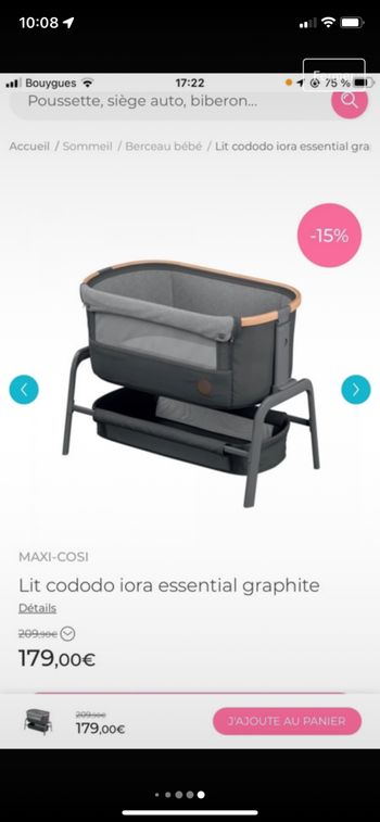 Lit cododo Lora maxi cosy