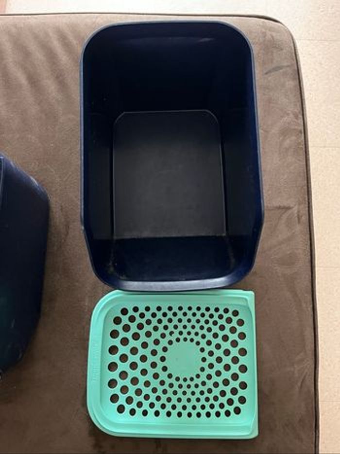 Lot de 2 bacs a oignons Tupperware - photo numéro 3