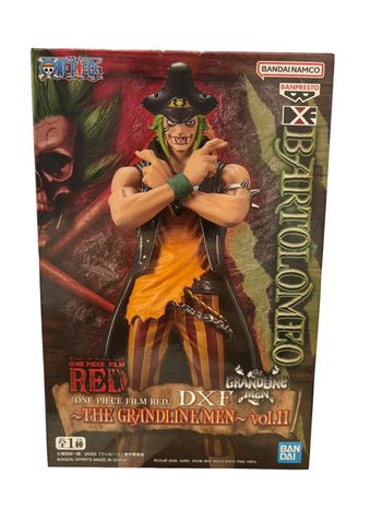Figurine One Piece Film Red Dxf The Grandline Men Bartolomeo Vol.11 Bandai Banpresto neuf