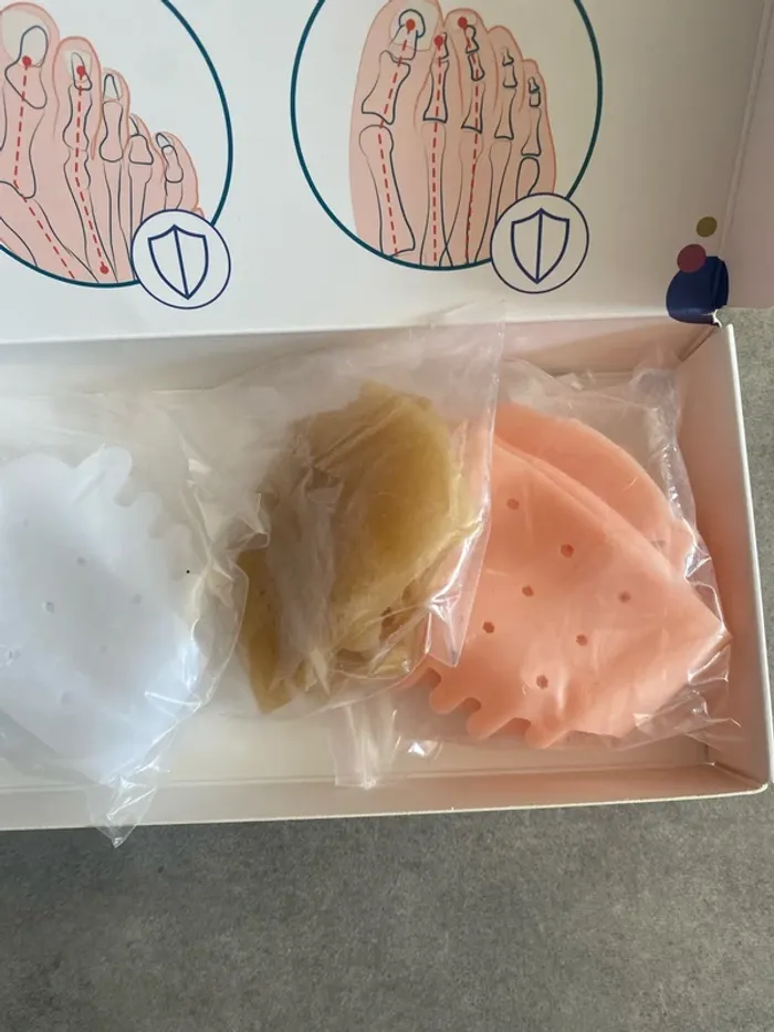 Coussinets en silicone pour l'avant-pied - photo numéro 2
