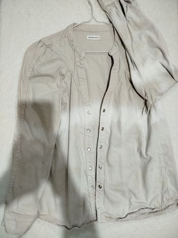 Chemise effet jean