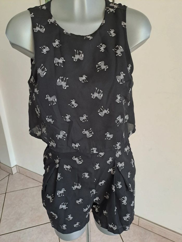 Combi short femme