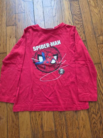 T-shirt à manches longues 6 ans Spiderman