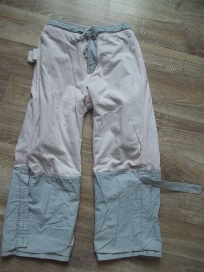 Pantalon retroussable Domyos gris 6 ans - photo numéro 8