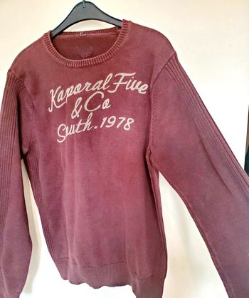 Pull d hiver homme coton XL Kaporal