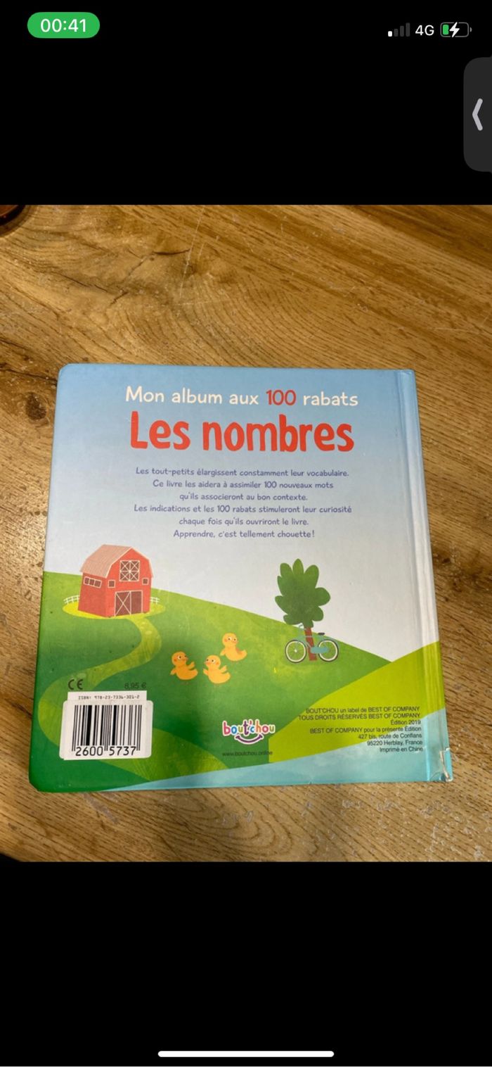 Livre mon album aux 100 rangs les nombres - photo numéro 9