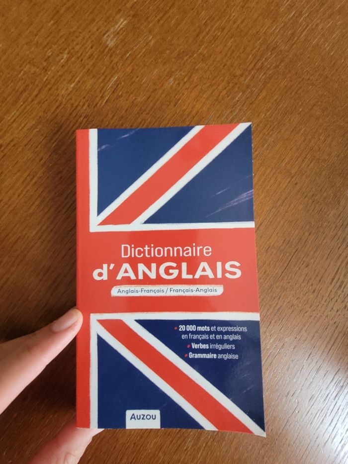 Dictionnaire d'anglais