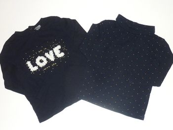 Lot de 2 hauts kiabi 18 mois