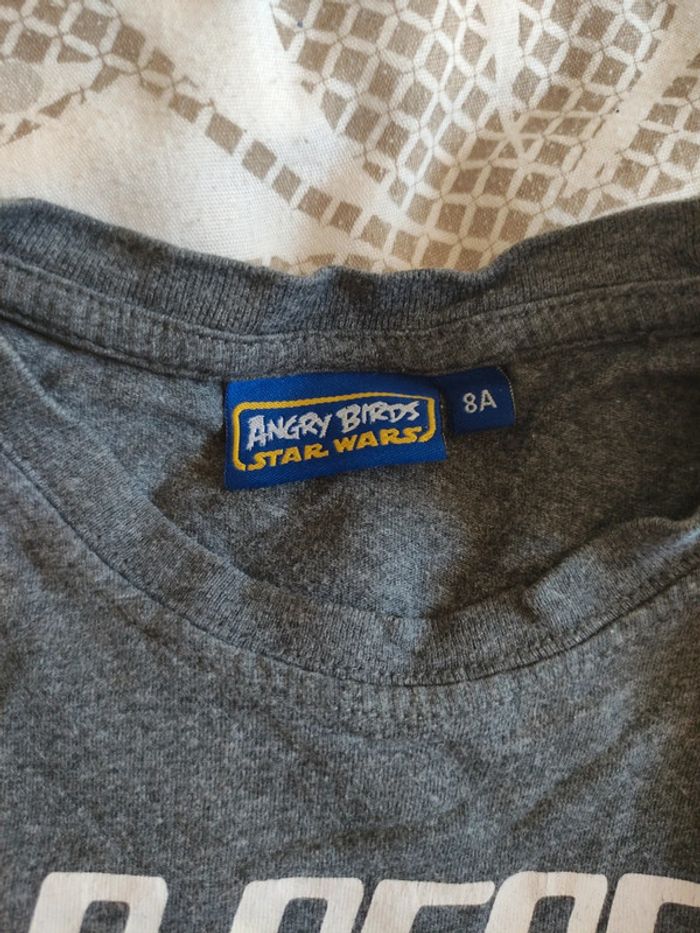 Haut à manches longues angry birds 8 ans - photo numéro 3