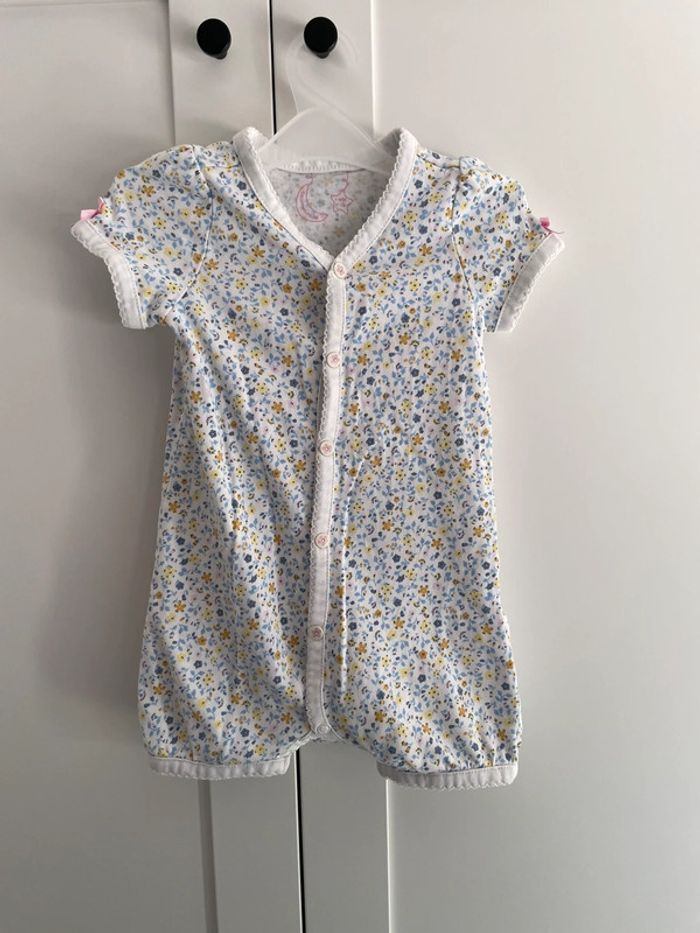 Pyjama 6 mois motif Liberty