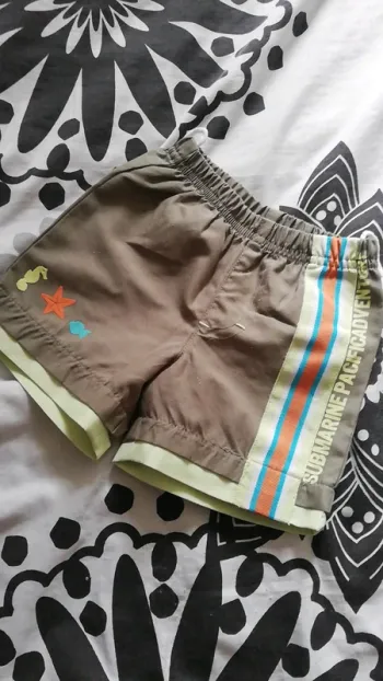 Short garçon 3mois