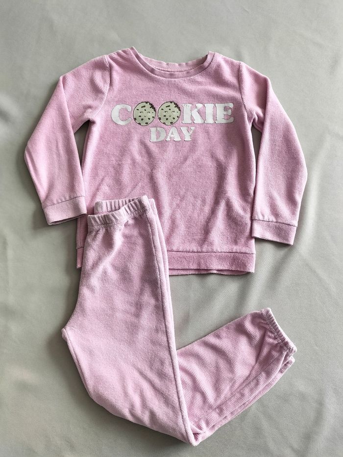 🩷 Pyjama velours Cookie day - 6 ans - In extenso - Bon état 🩷