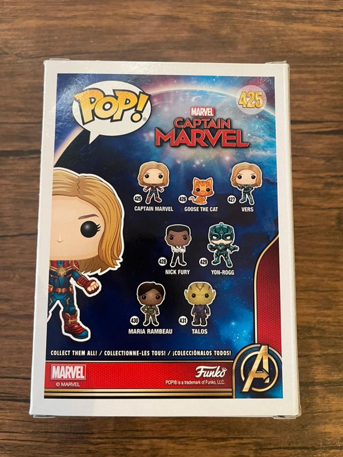 Pop Captain Marvel Chase - photo numéro 3