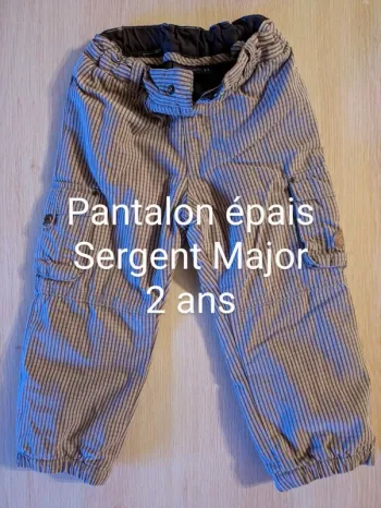 Pantalon épais 2 ans