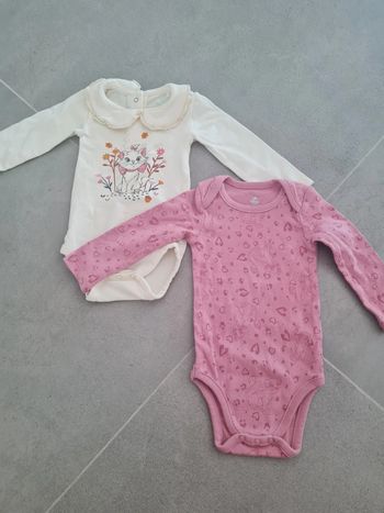 Lot body 6mois disney