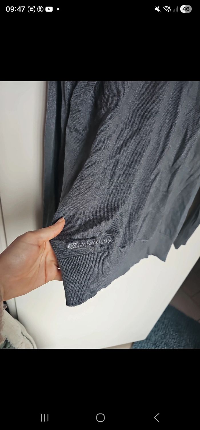 Pull col v homme neuf taille xl - photo numéro 2