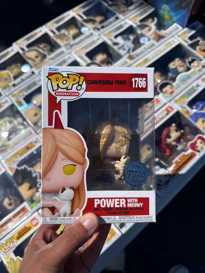Funko Pop Power with Meowy 1766 - Chainsaw Man